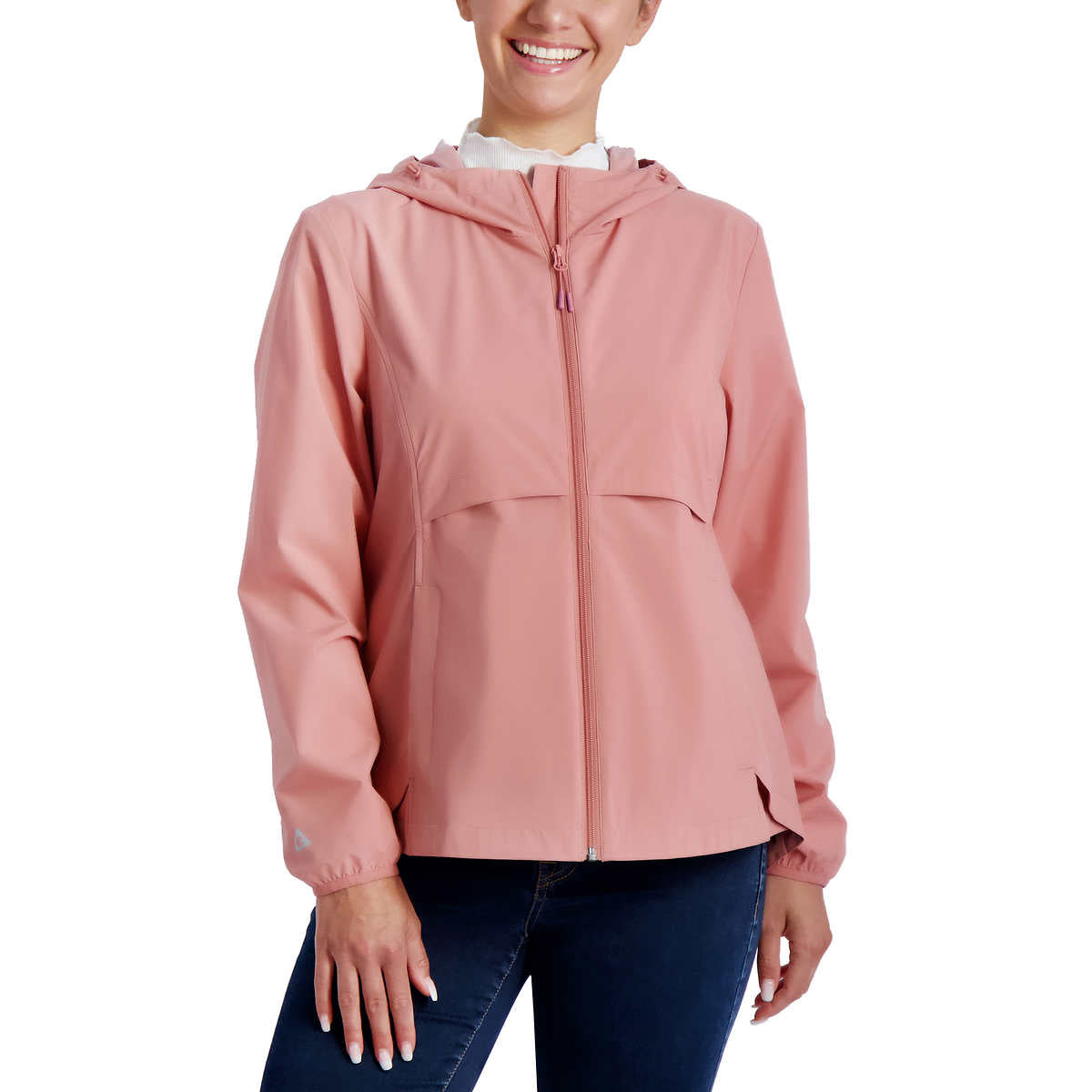 Gerry Ladies' Packable Rain Jacket Women's Rain Coat