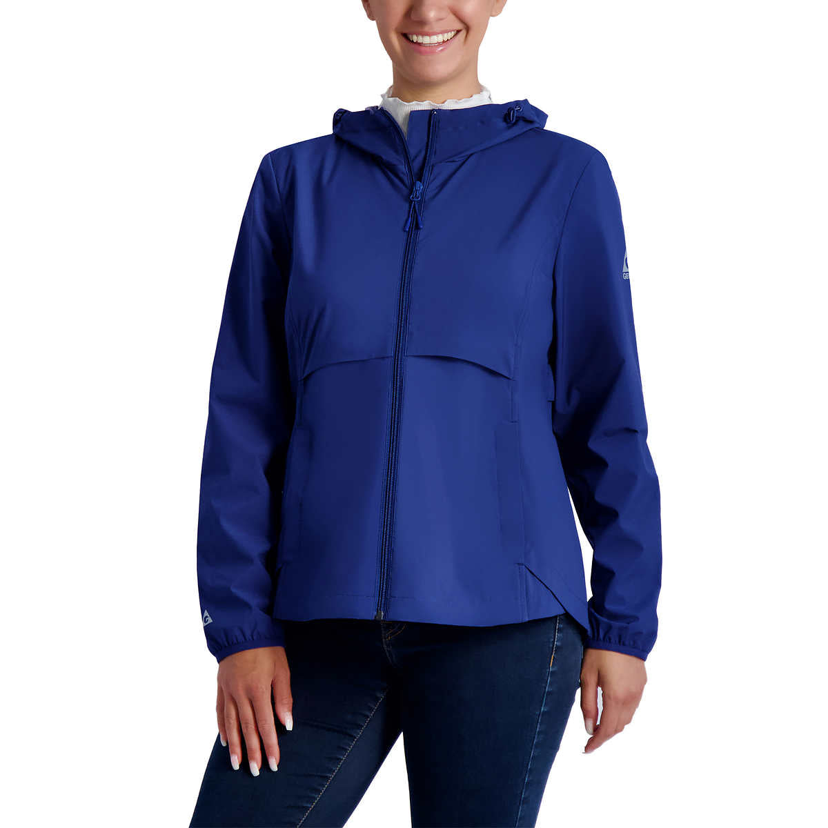 Gerry Ladies' Packable Rain Jacket Women's Rain Coat
