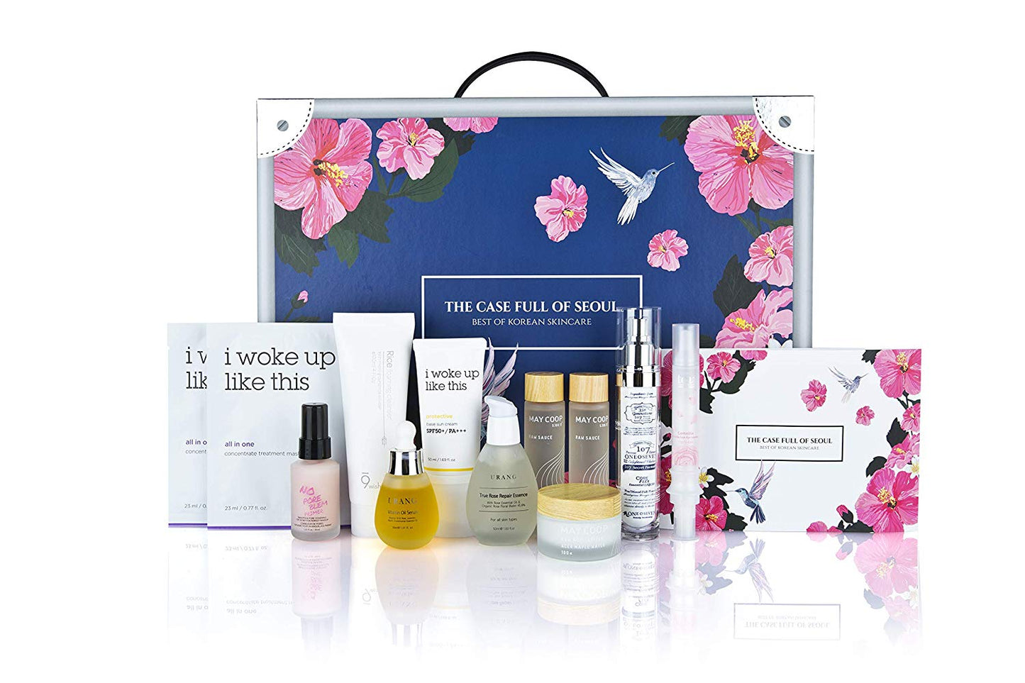 The Case Full Of Seoul: Best Of Korean Skincare 11-piece Set, 10 Step Skincare, Korean Beauty, Home Spa Kit