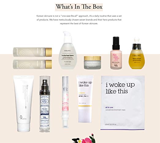 The Case Full Of Seoul: Best Of Korean Skincare 11-piece Set, 10 Step Skincare, Korean Beauty, Home Spa Kit