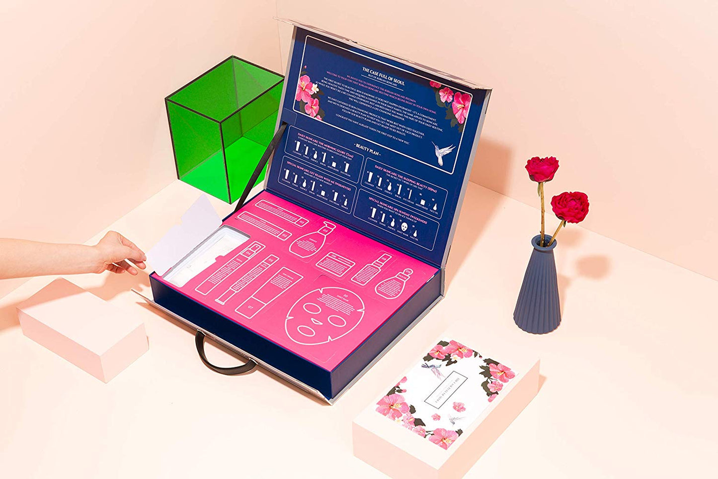 The Case Full Of Seoul: Best Of Korean Skincare 11-piece Set, 10 Step Skincare, Korean Beauty, Home Spa Kit