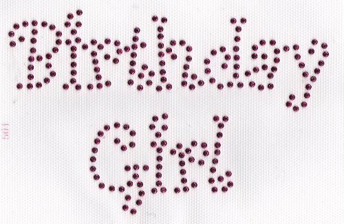 Birthday Girl 3.5" x 6" Available in 4 Colors