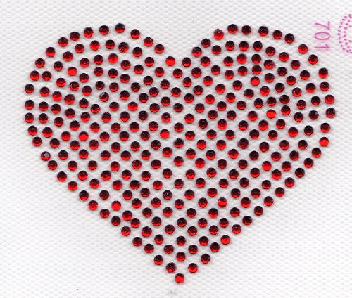 Red Heart -- 3.25" x 3"