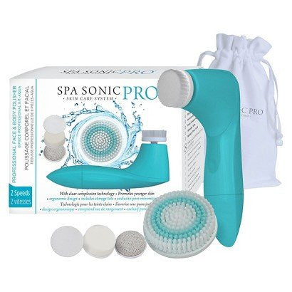 Spa Sonic® Pro 8-piece Facial Cleansing System